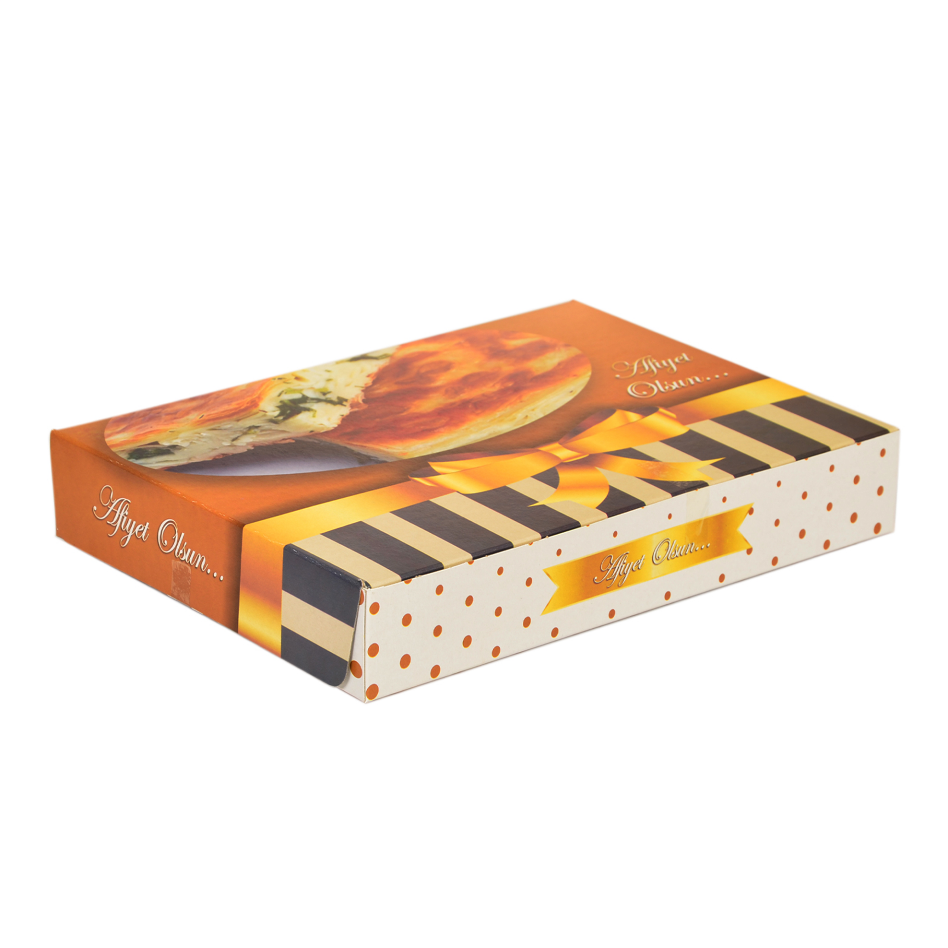 Miyo Ambalaj Börek Kutusu 250 gr 100'lü Paket | 12x15x4 cm