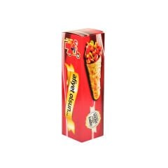 Miyo Ambalaj Standart Dürüm Kutusu 24 cm 500'lü Paket (1 Koli)| 6,5x6,5x24 cm