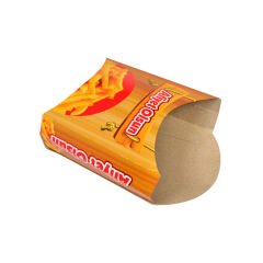 Miyo Ambalaj Açık Patates Cips Kutusu 3000'li Paket (1 Koli) | 11x12 cm