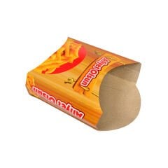 Miyo Ambalaj Açık Patates Cips Kutusu 200'li Paket | 11x12 cm