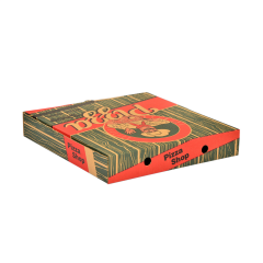 Miyo Ambalaj Baskılı Pizza Kutusu 33 cm 100'lü Paket | 33x33x4 cm