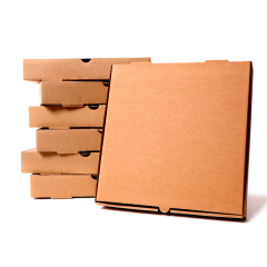 Miyo Ambalaj Baskısız Pizza Kutusu 28 cm 100'lü Paket | 28x28x4 cm