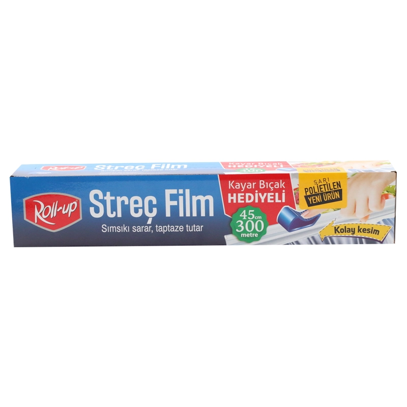 Miyo Ambalaj Roll-Up 45x300 Streç Film 9 Mikron
