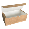 Miyo Ambalaj Kraft Nugget Kutusu 100'lü Paket | 12x22x8 cm